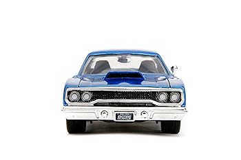 ミニカー BIGTIME MUSCLE 1970 PLYMOUTH ROAD RUNNER 1970 Plymouth Road Runner Orange with Black Hood 